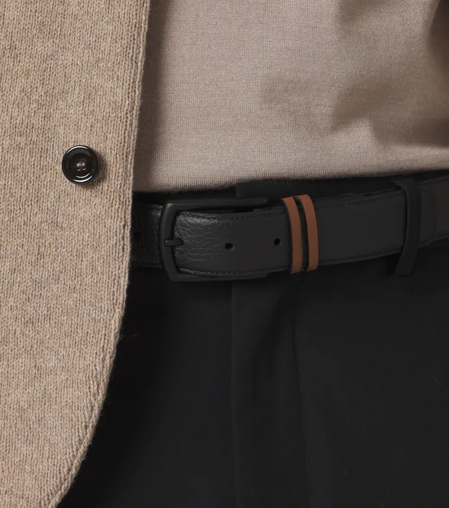 Zegna Leather belt | Thumbnail 4