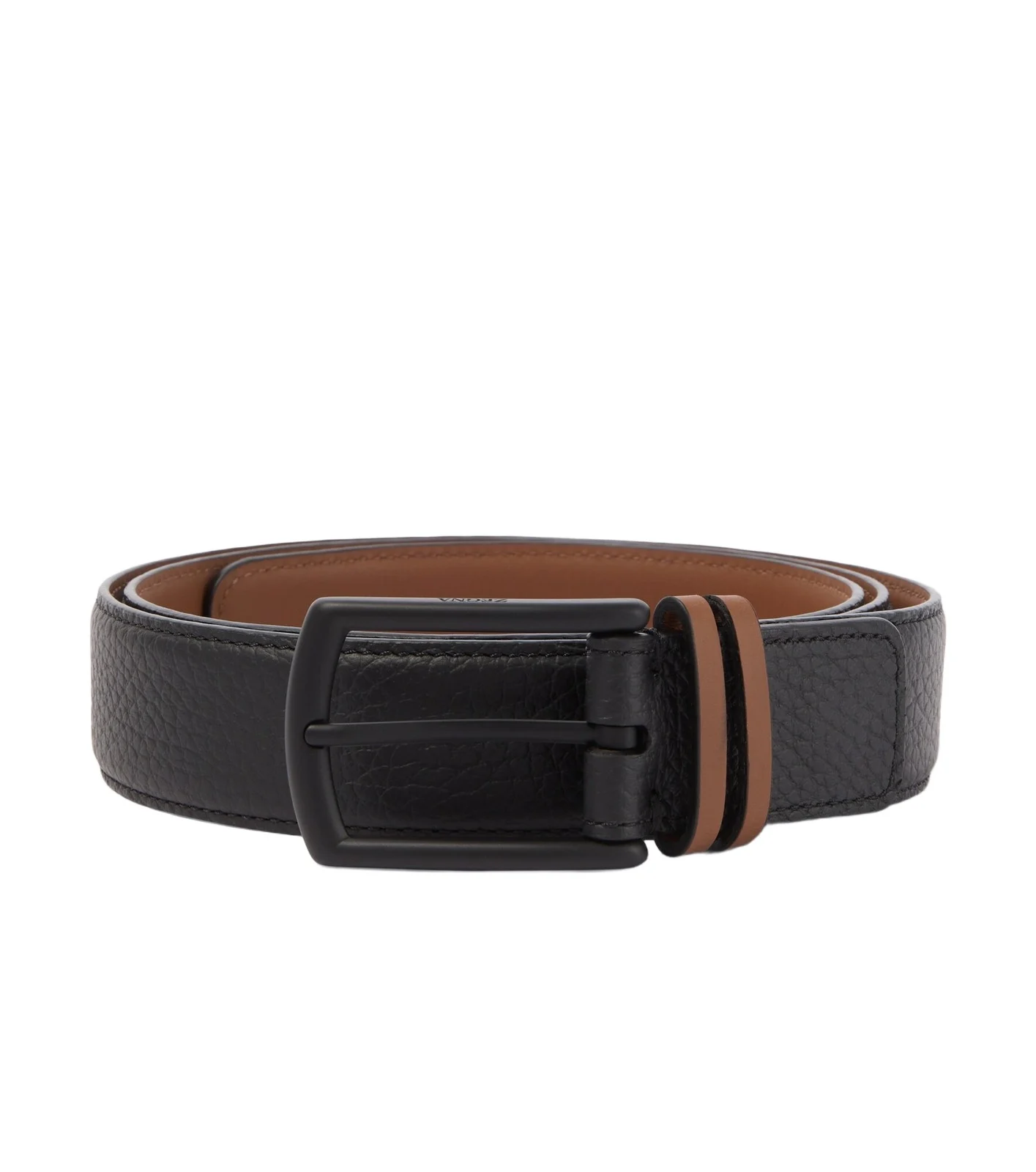 Leather belt
