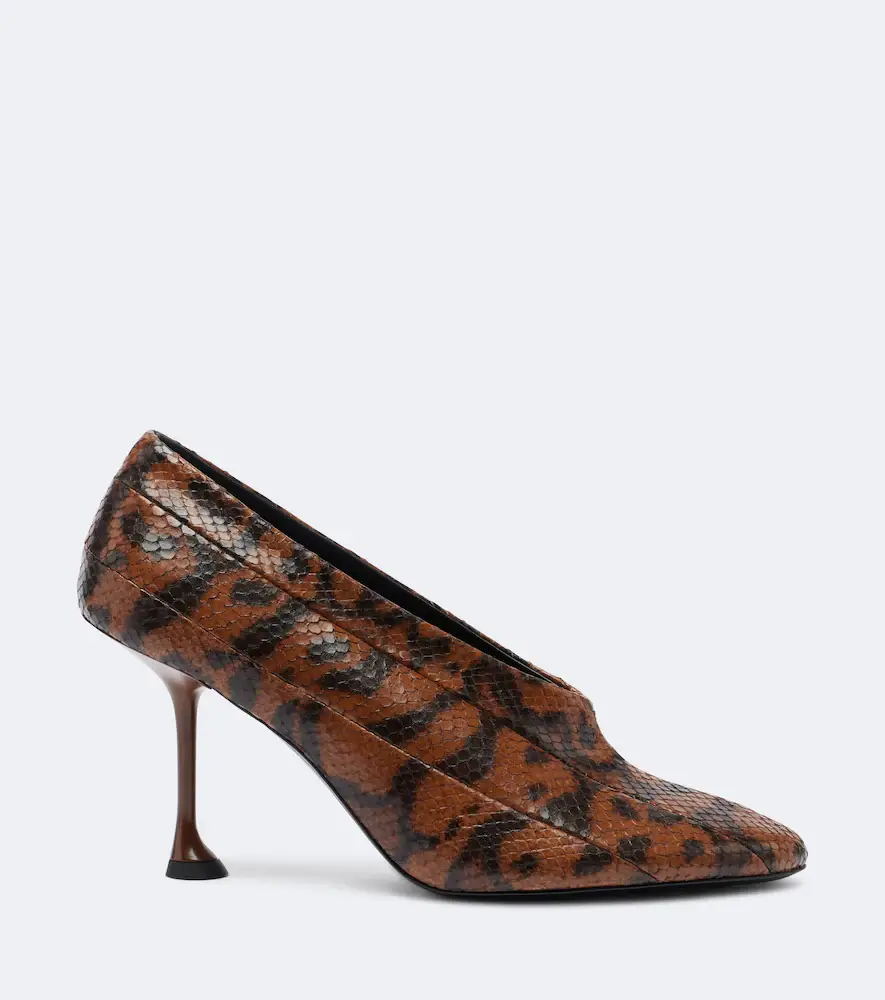 Proenza Schouler Tee snake-effect leather pumps | Thumbnail 2 Proenza Schouler Tee snake-effect leather pumps | Thumbnail 2