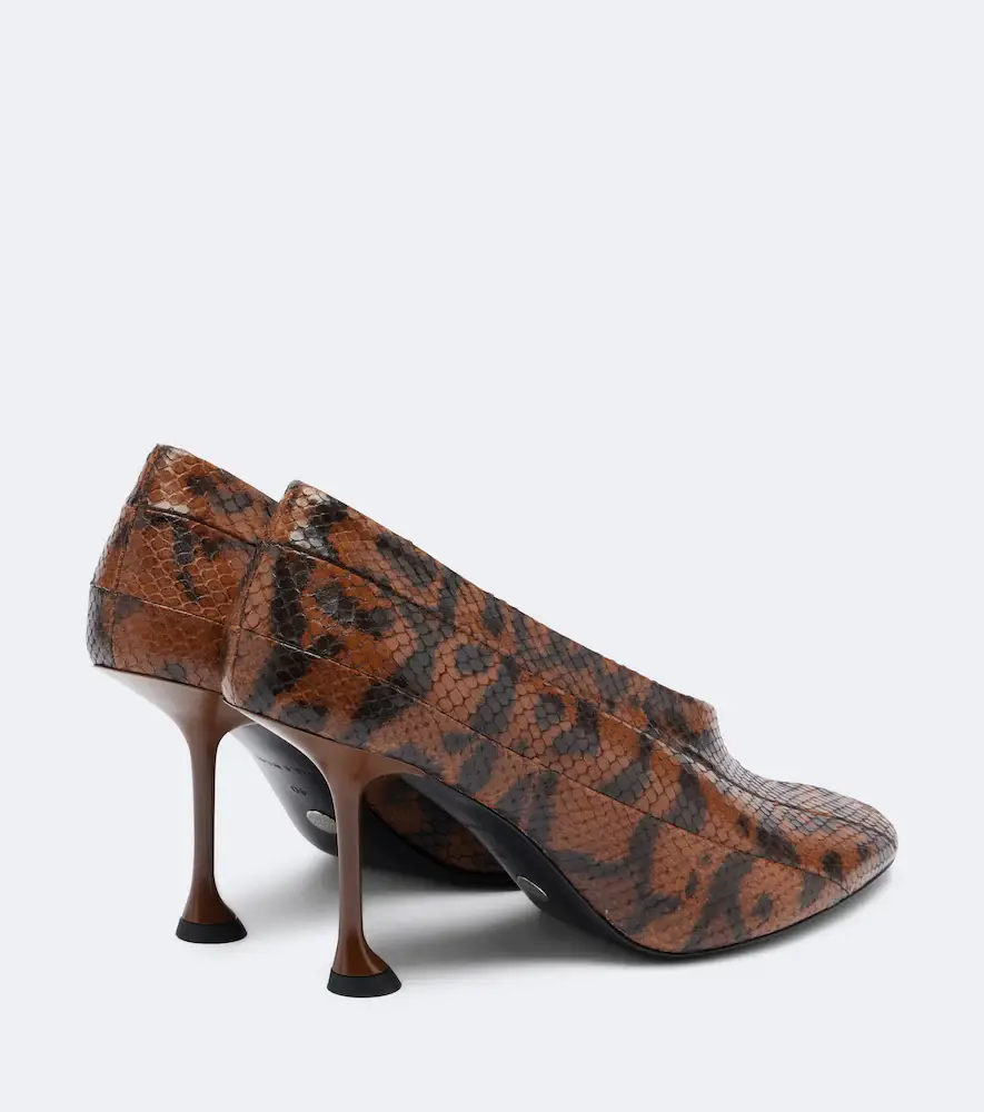 Proenza Schouler Tee snake-effect leather pumps | Thumbnail 3 Proenza Schouler Tee snake-effect leather pumps | Thumbnail 3