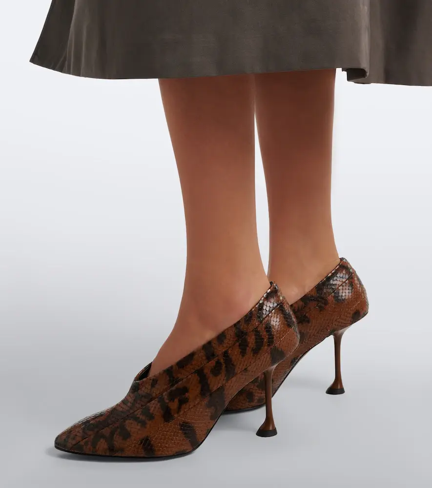 Proenza Schouler Tee snake-effect leather pumps | Thumbnail 6 Proenza Schouler Tee snake-effect leather pumps | Thumbnail 6