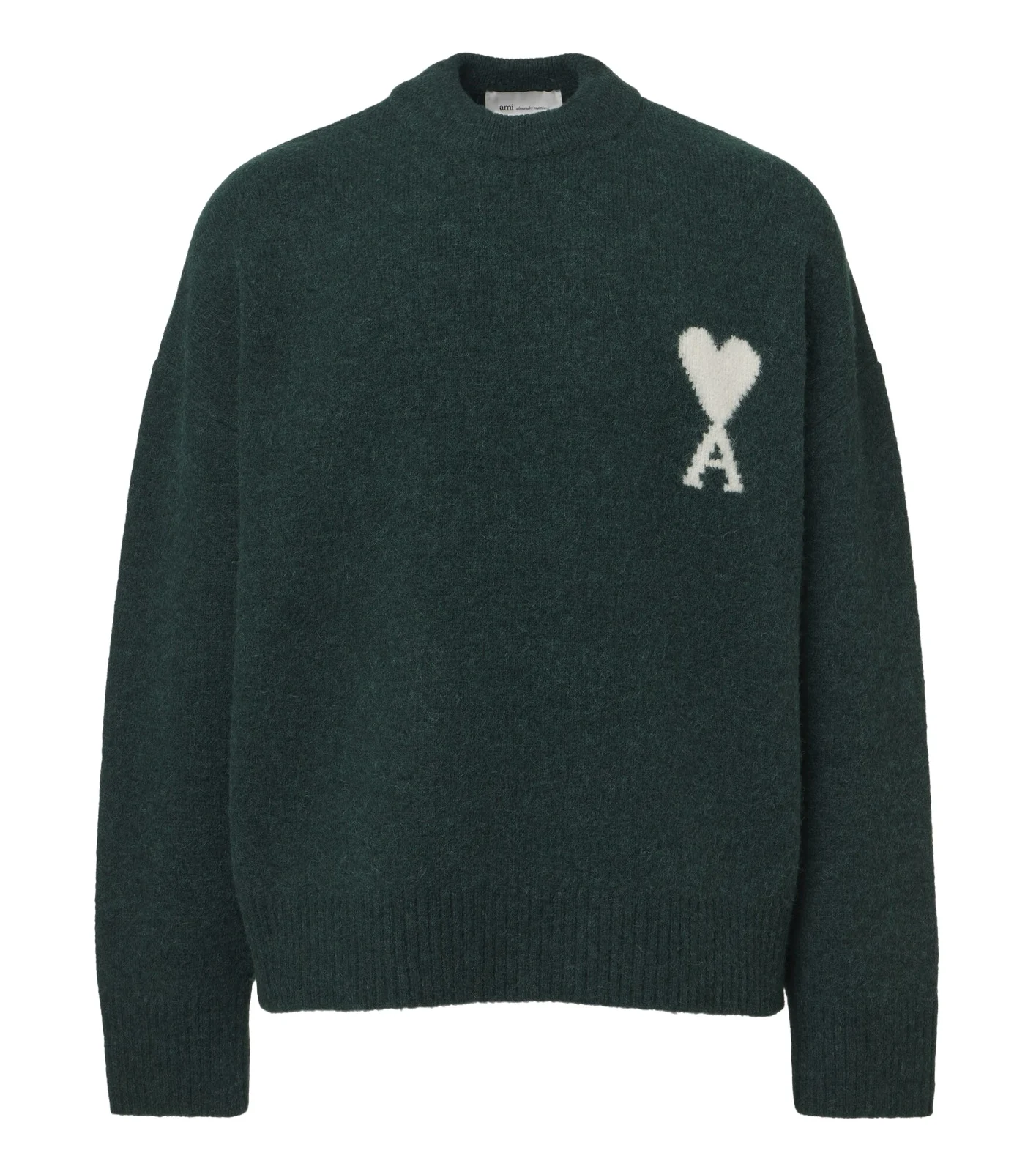 Ami de Coeur alpaca and wool-blend sweater