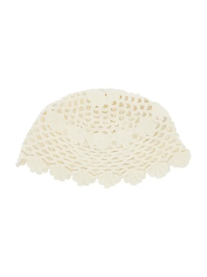 Crochet cotton beanie Crochet cotton beanie