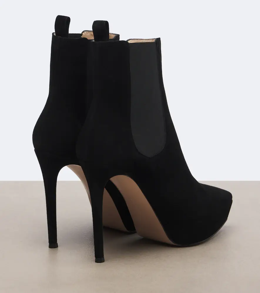 Gianvito Rossi Suede platform ankle boots | Thumbnail 3