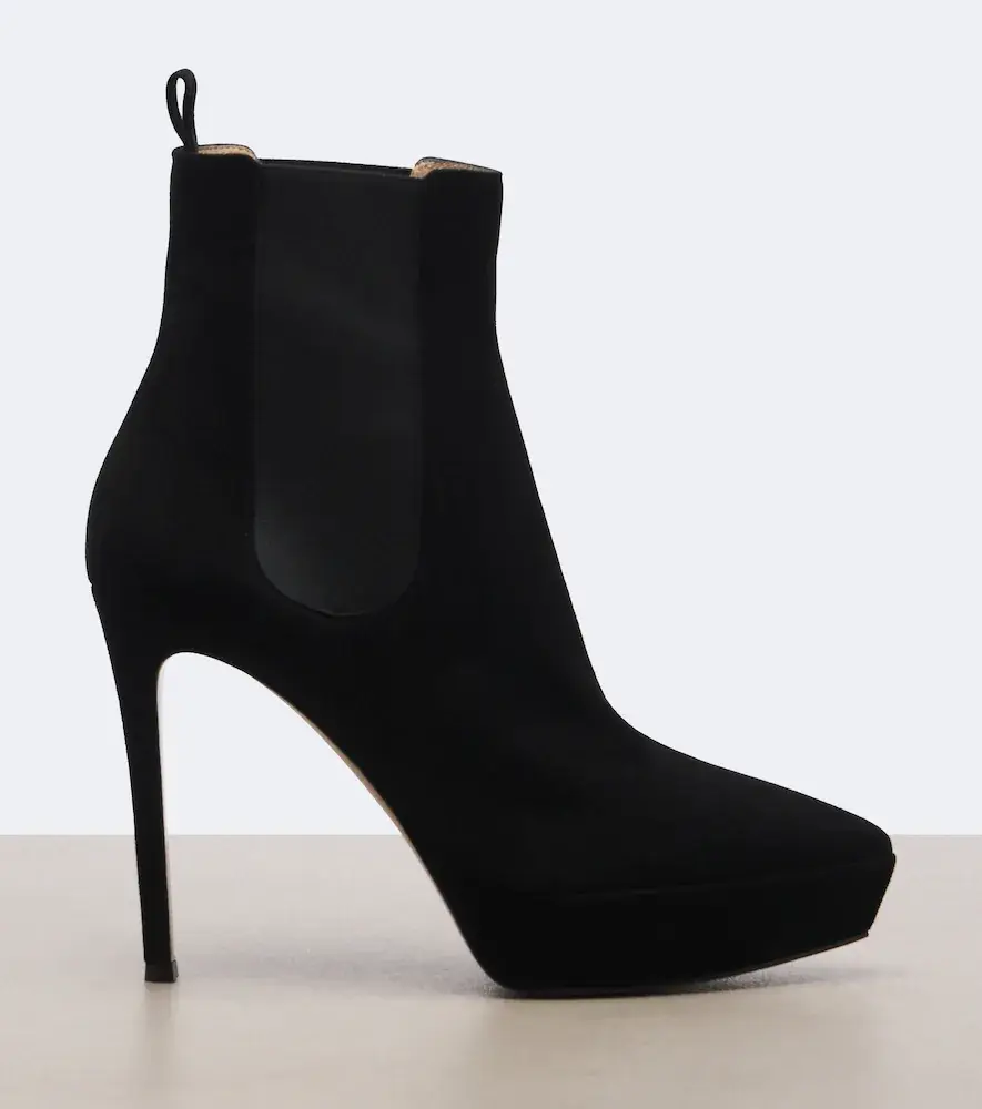 Gianvito Rossi Suede platform ankle boots | Thumbnail 4