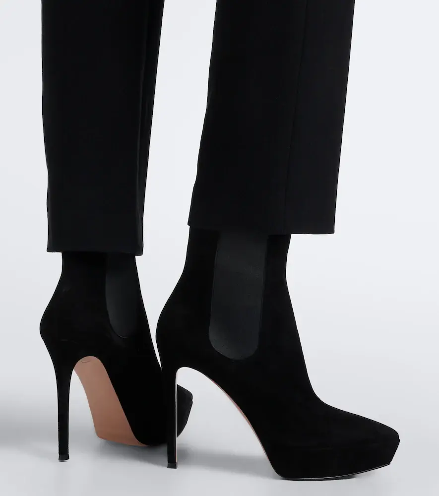 Gianvito Rossi Suede platform ankle boots | Thumbnail 6