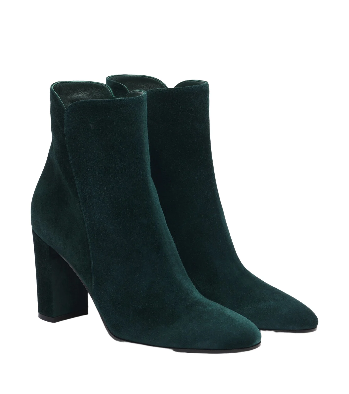 Gianvito Rossi Suede ankle boots