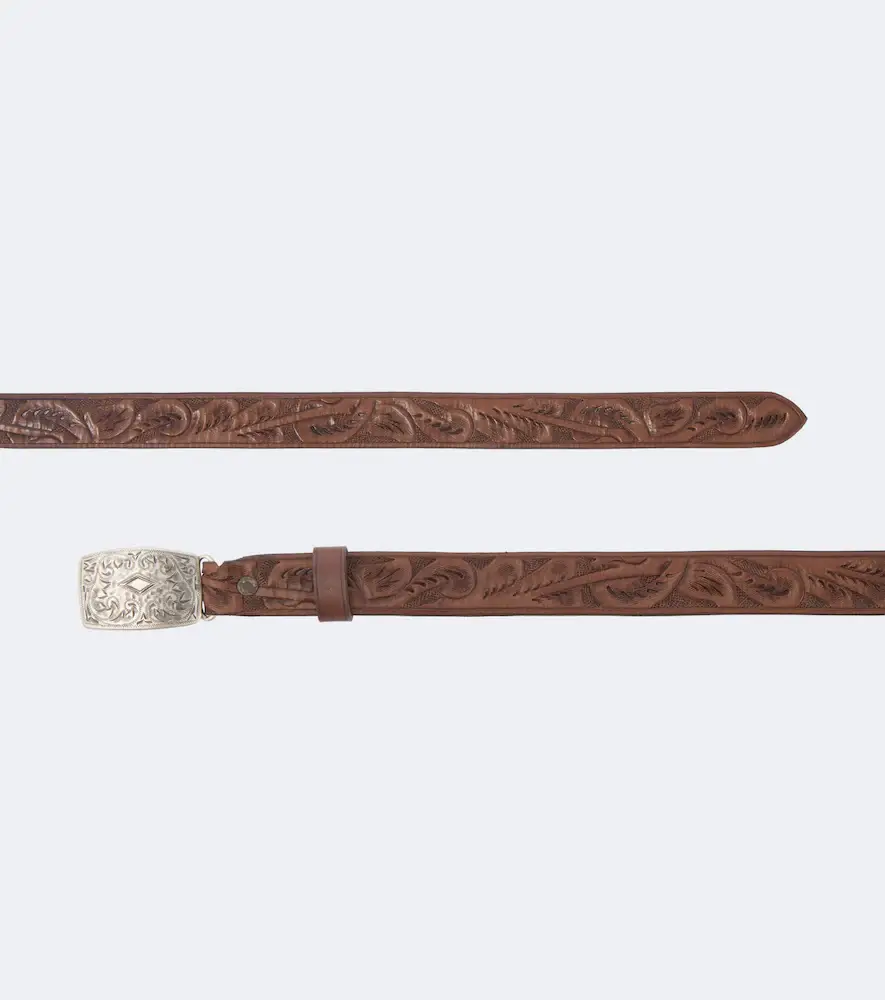 RRL Coleman leather belt | Thumbnail 2 RRL Coleman leather belt | Thumbnail 2