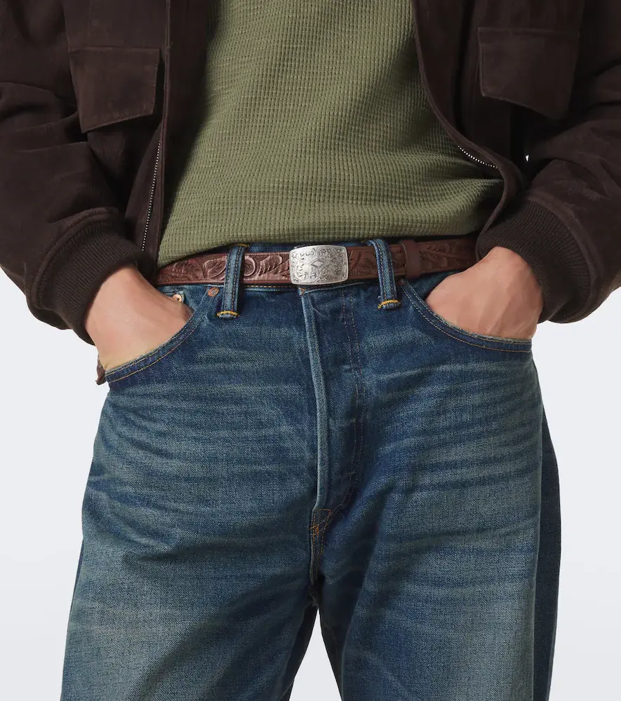 RRL Coleman leather belt | Thumbnail 3 RRL Coleman leather belt | Thumbnail 3