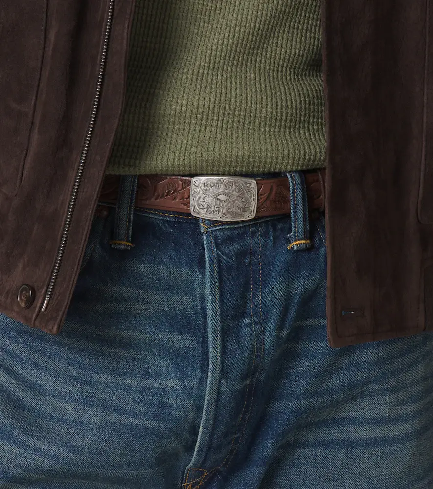 RRL Coleman leather belt | Thumbnail 4 RRL Coleman leather belt | Thumbnail 4
