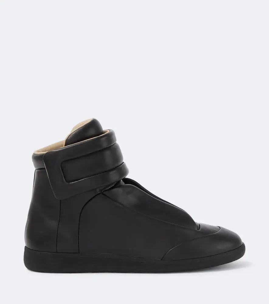 Maison Margiela Future leather high-top sneakers | Thumbnail 2 Maison Margiela Future leather high-top sneakers | Thumbnail 2