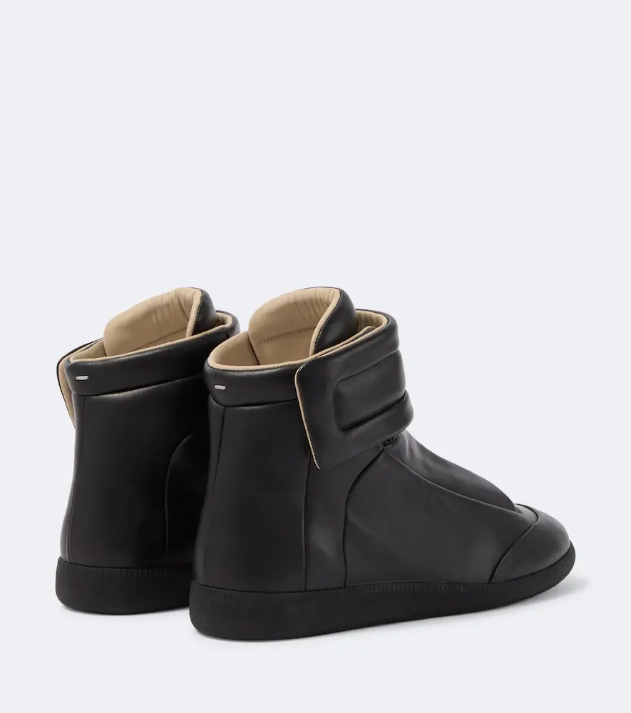 Maison Margiela Future leather high-top sneakers | Thumbnail 4 Maison Margiela Future leather high-top sneakers | Thumbnail 4