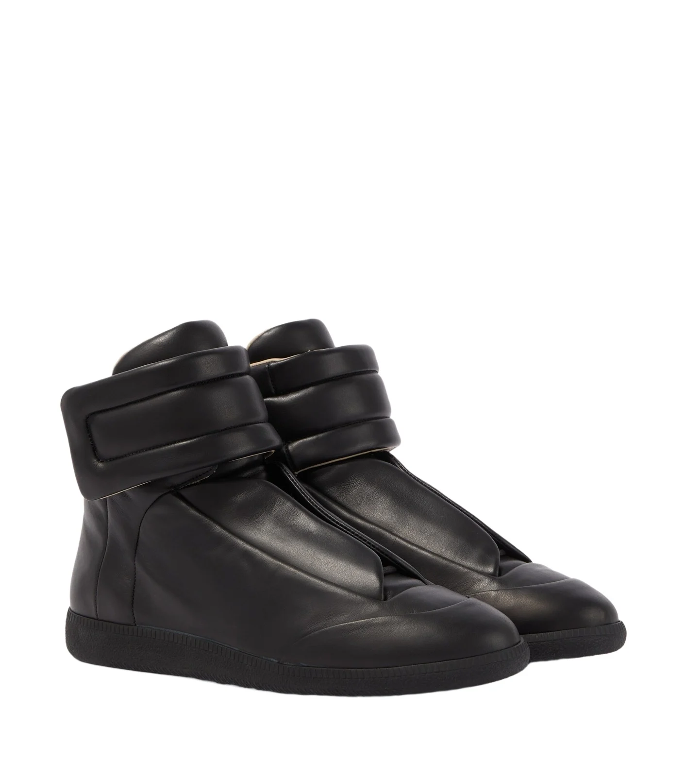 Maison Margiela Future leather high-top sneakers