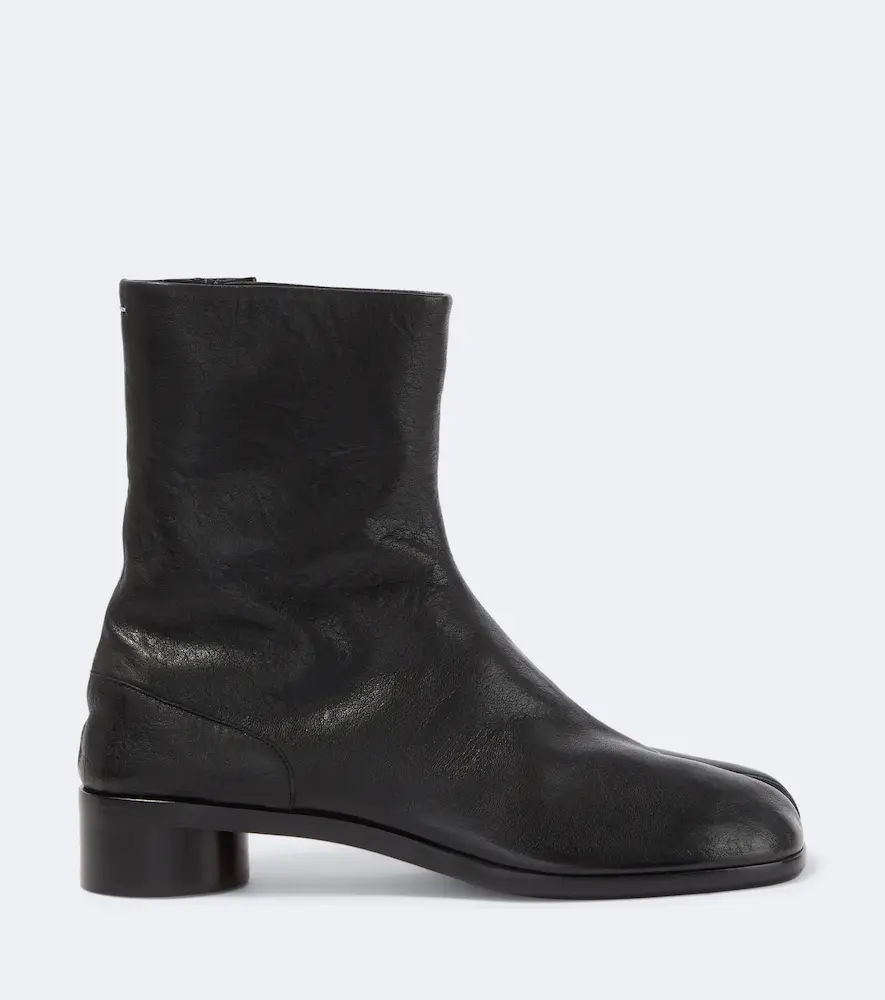 Maison Margiela Tabi leather ankle boots | Thumbnail 3 Maison Margiela Tabi leather ankle boots | Thumbnail 3
