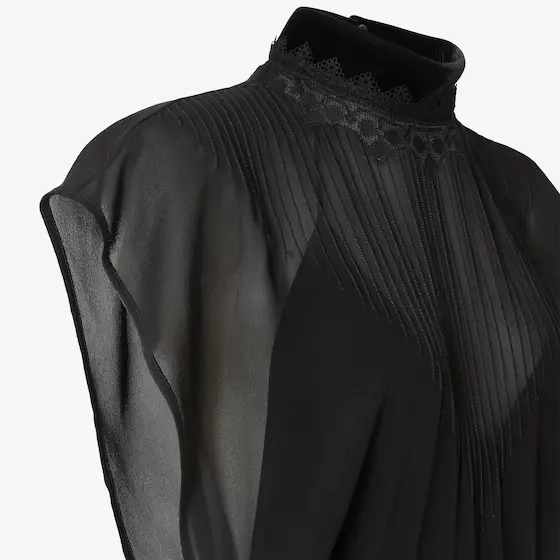 Fendi Georgette Dress | Thumbnail 3 Fendi Georgette Dress | Thumbnail 3