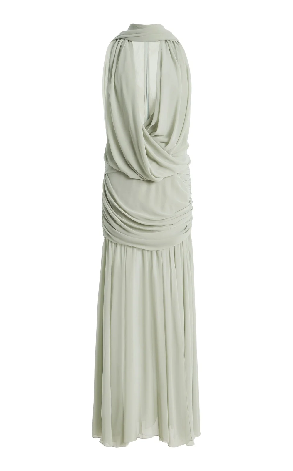 Azul Crepe Maxi Dress