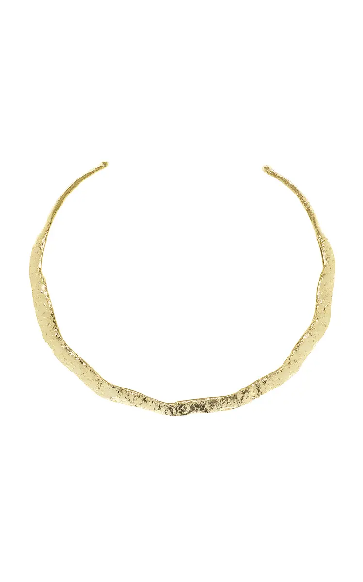 Sylvia Toledano Bianca Golden Brass Necklace | Thumbnail 5