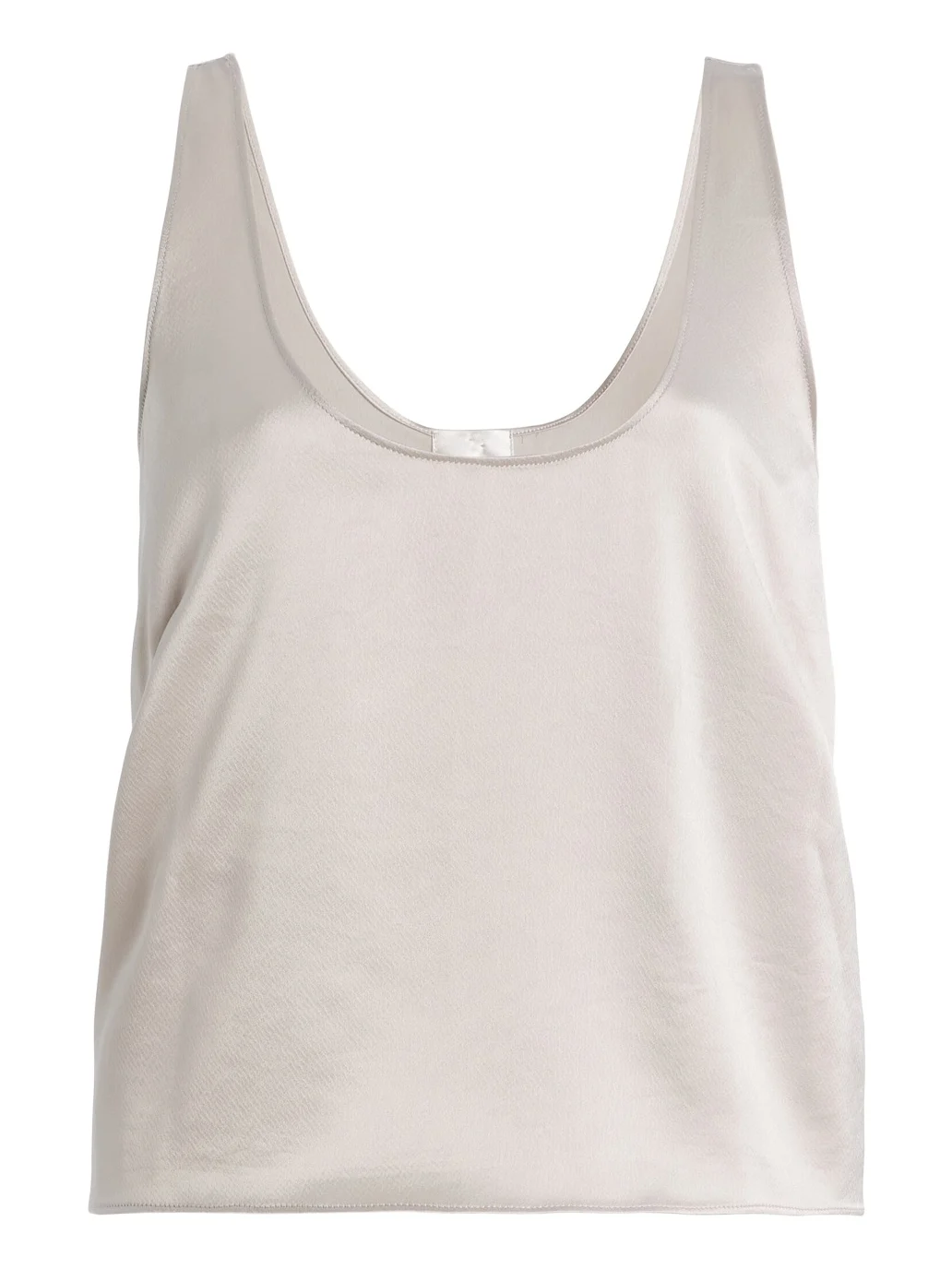 LESET Barb Satin Tank Top