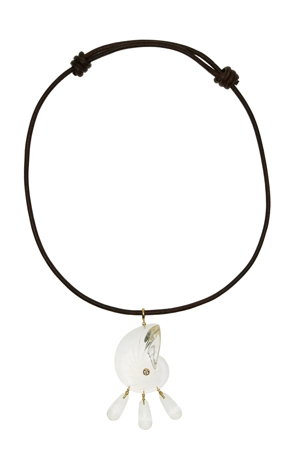 Cova Resin and Cubic Zirconia Necklace