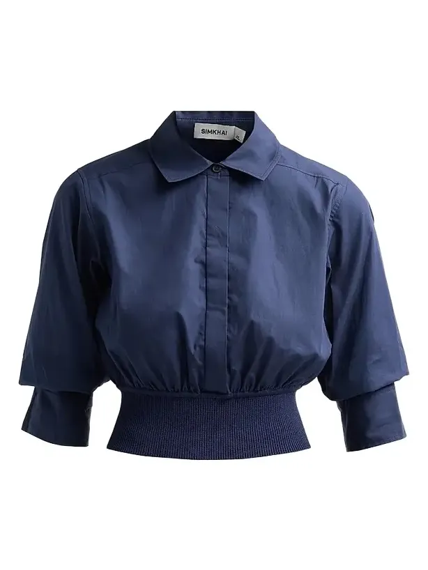 Women's Stiles Cotton Poplin Shirt Women's Stiles Cotton Poplin Shirt