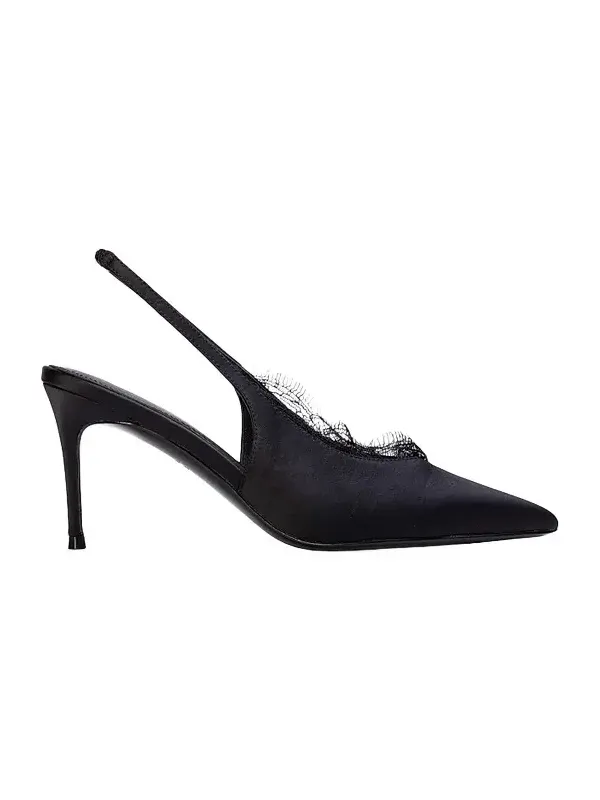 Women's Royale 80MM Satin Pumps Women's Royale 80MM Satin Pumps