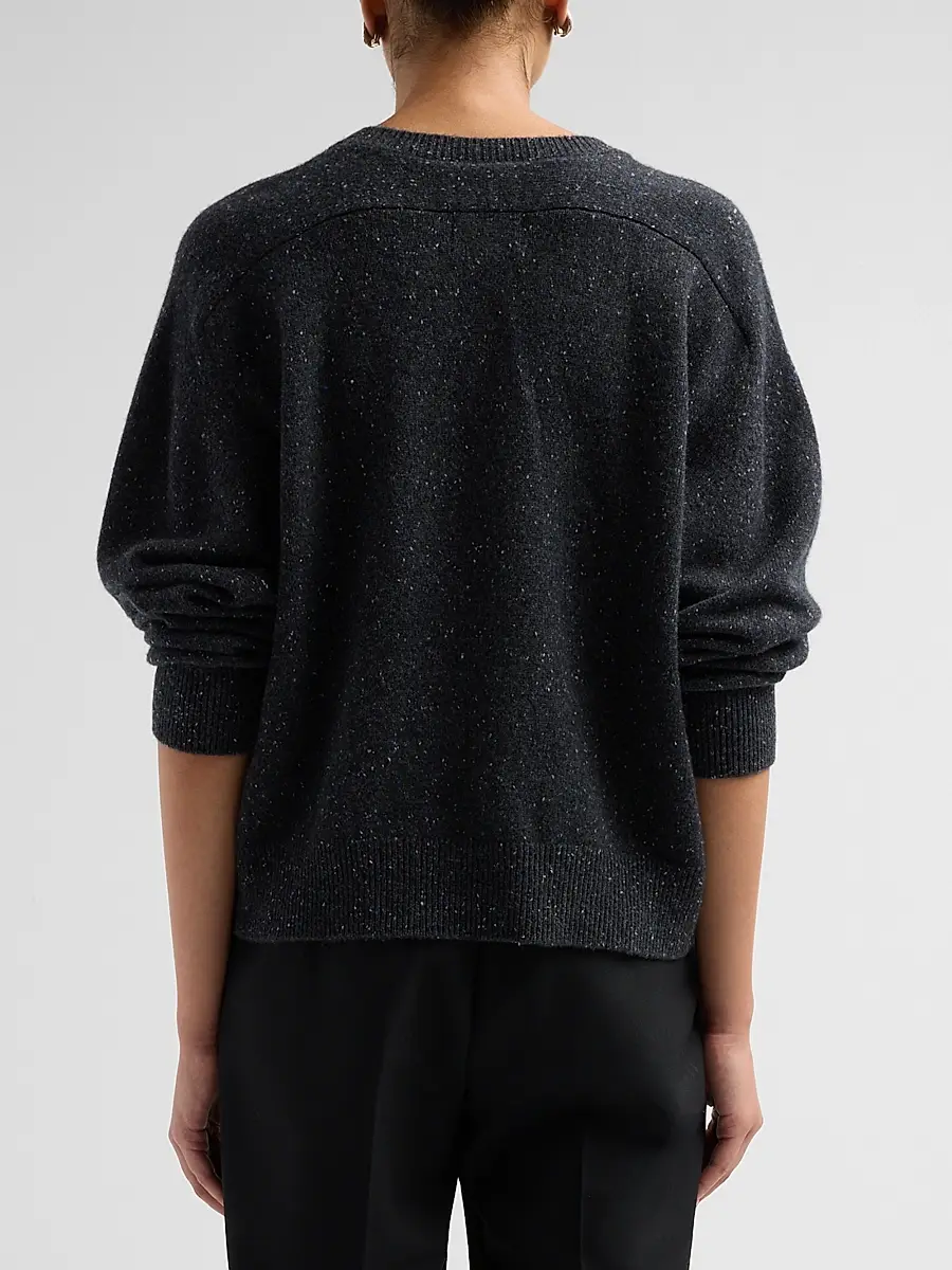 Loulou de Saison Women's Malo Saddle-Sleeve Sweater | Thumbnail 3