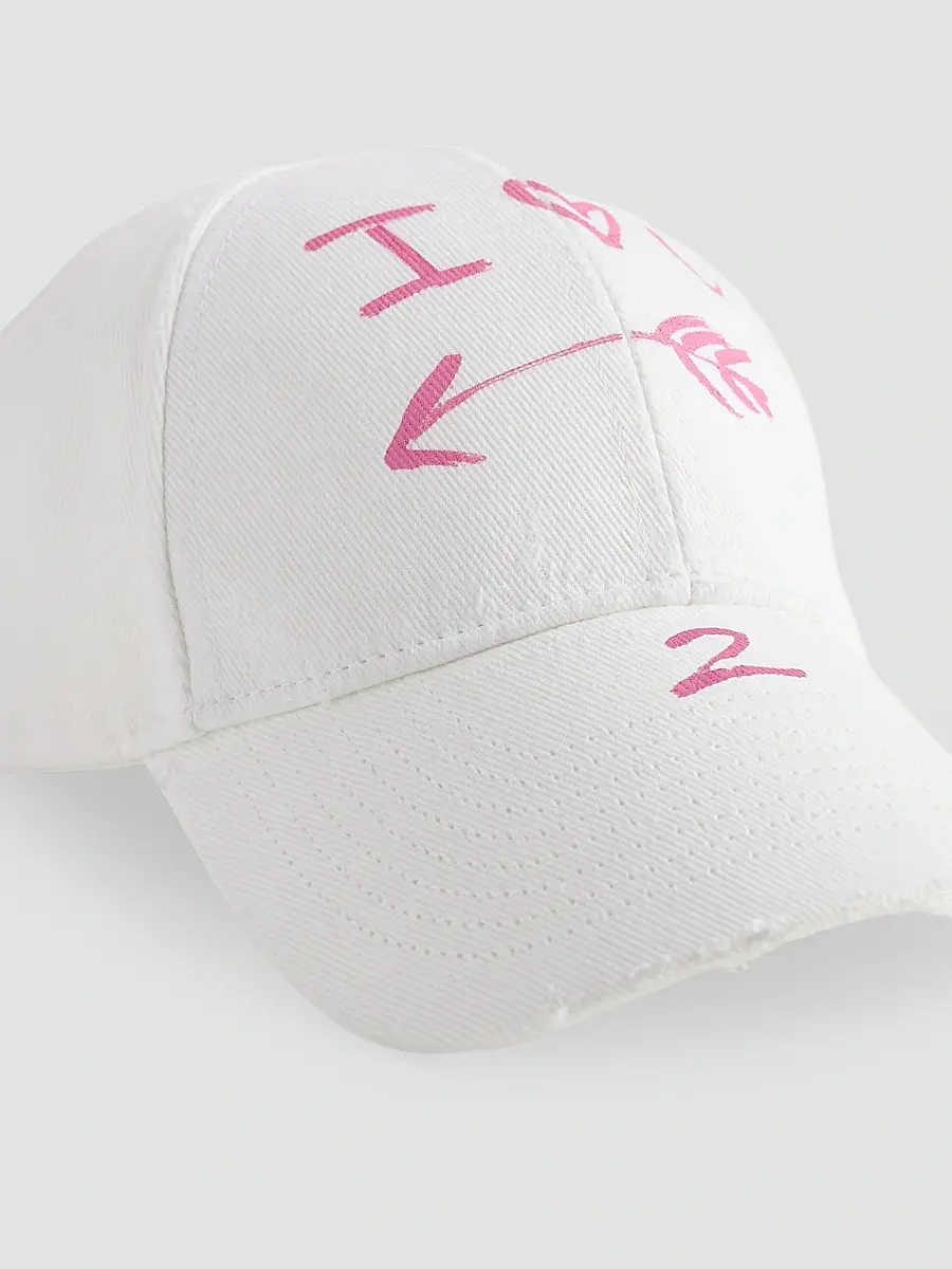 Balenciaga Men's I Love U Baseball Cap | Thumbnail 2