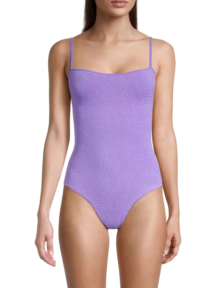 Hunza G Women's Pamela One-Piece Swimsuit | Thumbnail 3