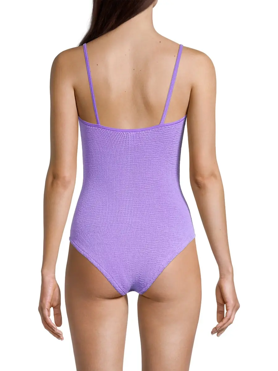 Hunza G Women's Pamela One-Piece Swimsuit | Thumbnail 5