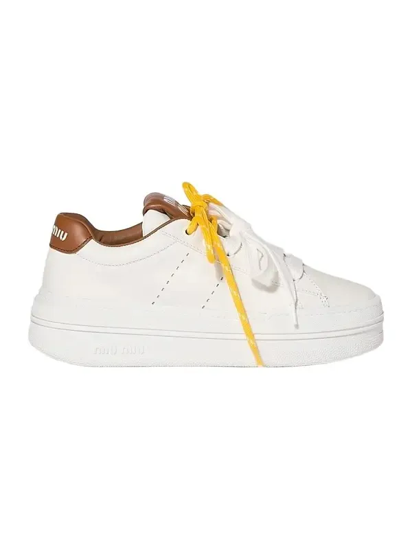 Miu Miu Women's Leather Sneakers