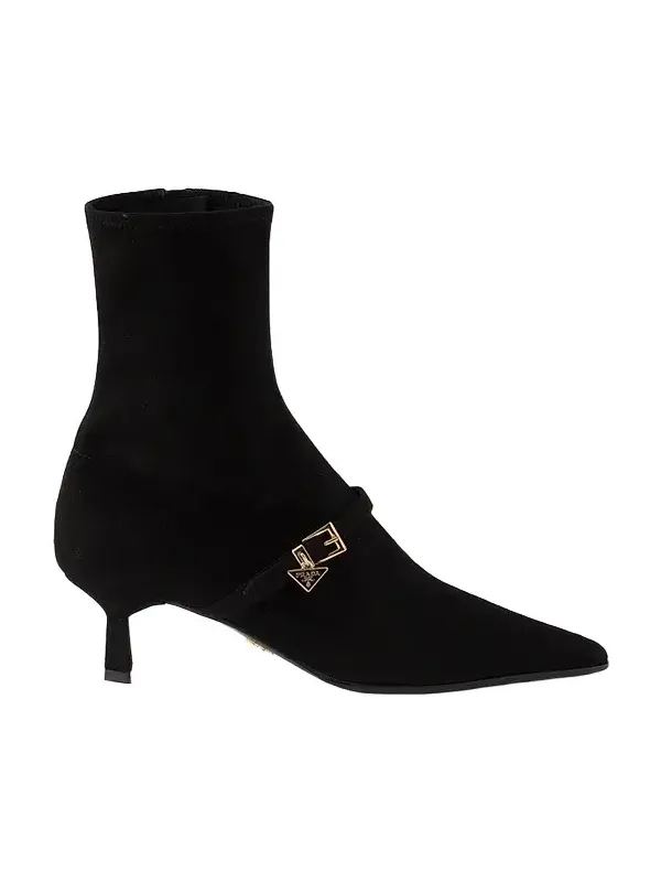 Women's Stretch Suede Booties