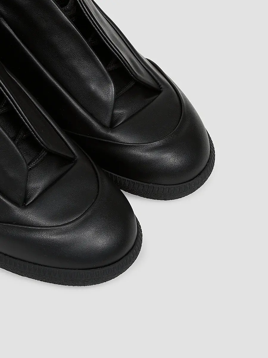 Maison Margiela Men's Future Low-Top Leather Sneakers | Thumbnail 4 Maison Margiela Men's Future Low-Top Leather Sneakers | Thumbnail 4