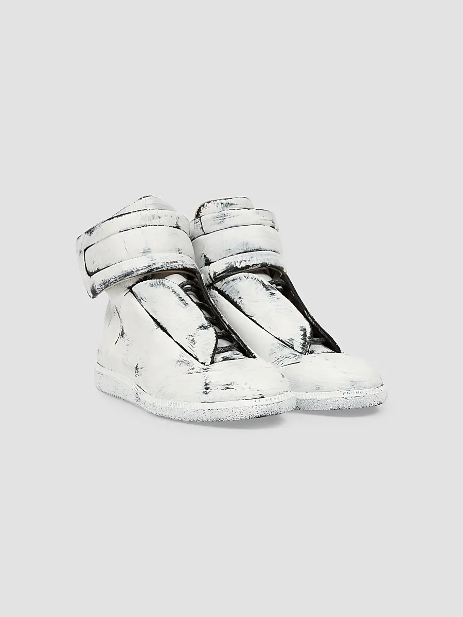 Maison Margiela Men's Future Mid-Top Sneakers | Thumbnail 2 Maison Margiela Men's Future Mid-Top Sneakers | Thumbnail 2