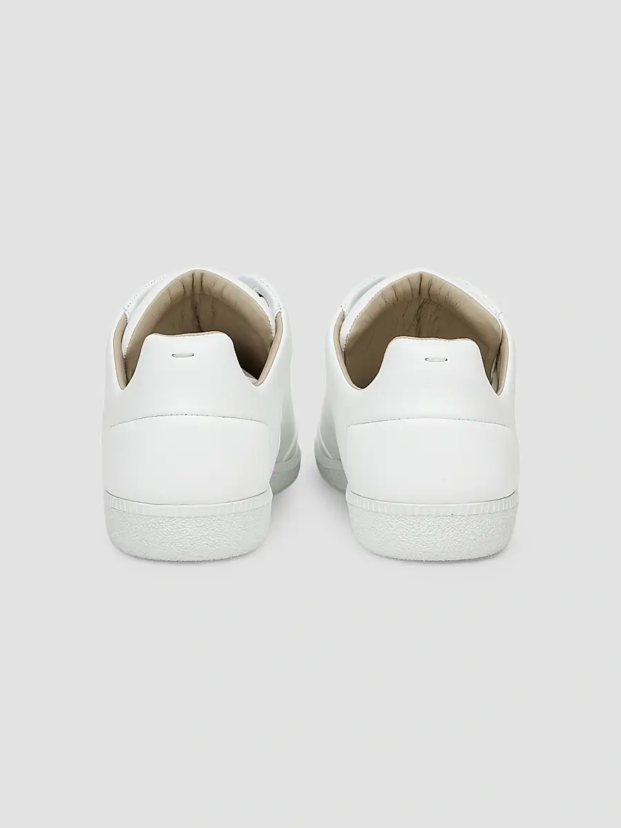 Maison Margiela Men's Future Low-Top Leather Sneakers | Thumbnail 3 Maison Margiela Men's Future Low-Top Leather Sneakers | Thumbnail 3