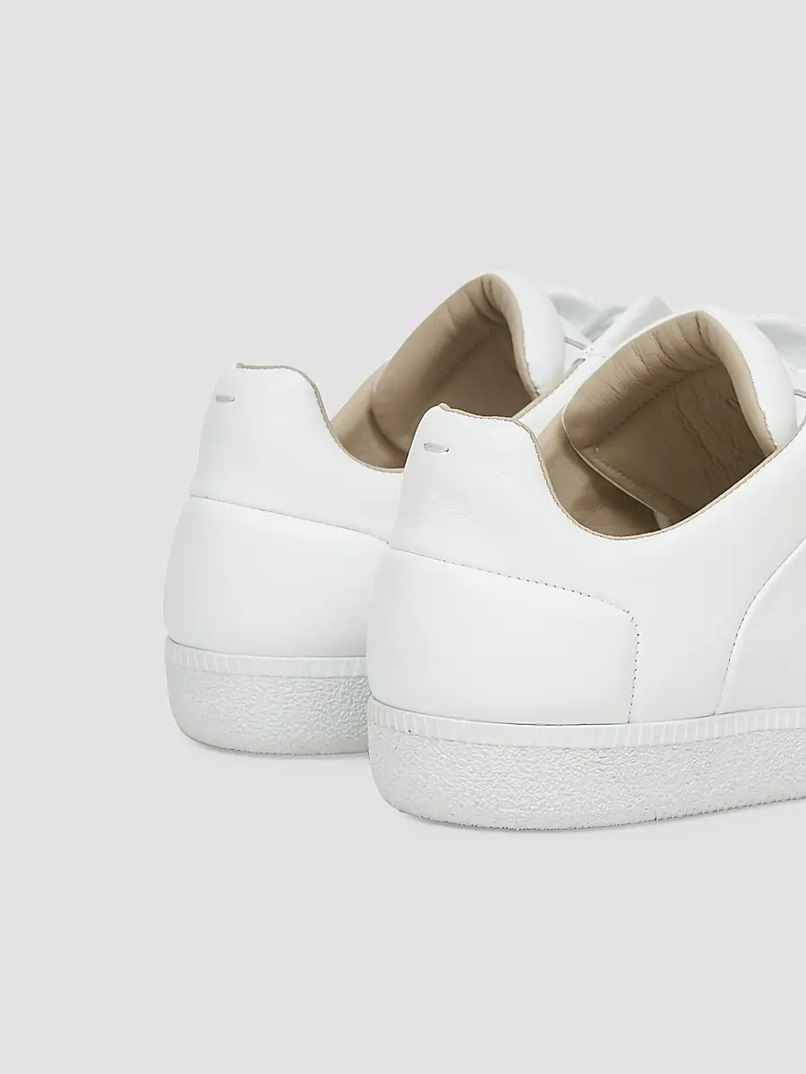 Maison Margiela Men's Future Low-Top Leather Sneakers | Thumbnail 5 Maison Margiela Men's Future Low-Top Leather Sneakers | Thumbnail 5
