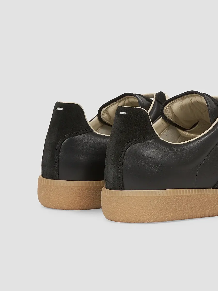 Maison Margiela Men's Replica Leather Low-Top Sneakers | Thumbnail 5 Maison Margiela Men's Replica Leather Low-Top Sneakers | Thumbnail 5