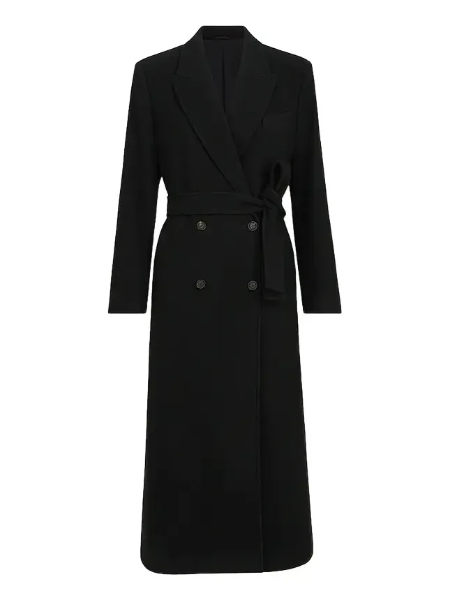 Brunello Cucinelli Women's Lightweight Water-Resistant Cashmere Belted Coat