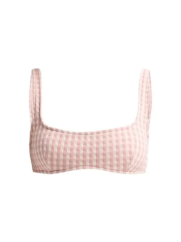 Women's Enamour Square Neck Bikini Top