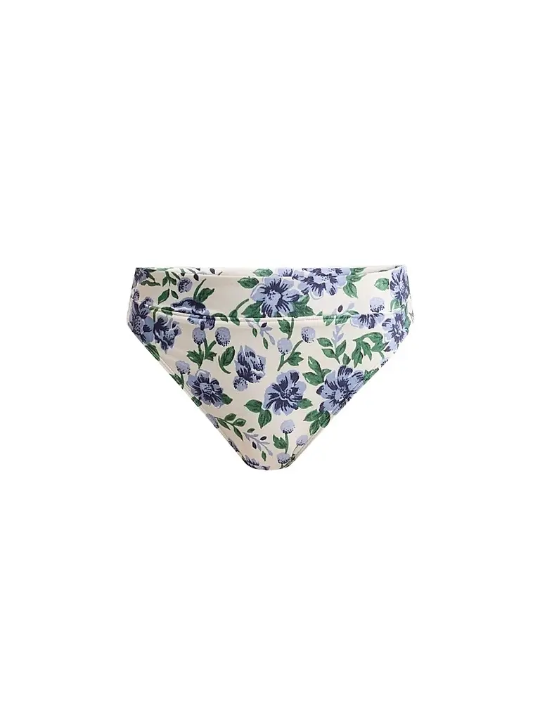 Peony Women's Enamour Mid-High-Cut Bikini Bottom - Provence - Size Large | Image 1 Peony Women's Enamour Mid-High-Cut Bikini Bottom - Provence - Size Large | Image 1