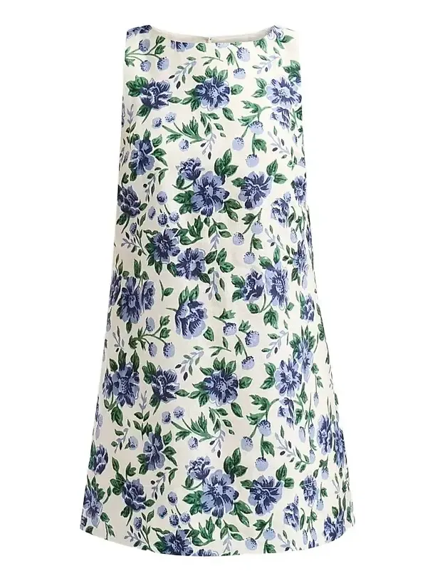 Peony Women's Enamour Floral Linen Shift Mini Dress