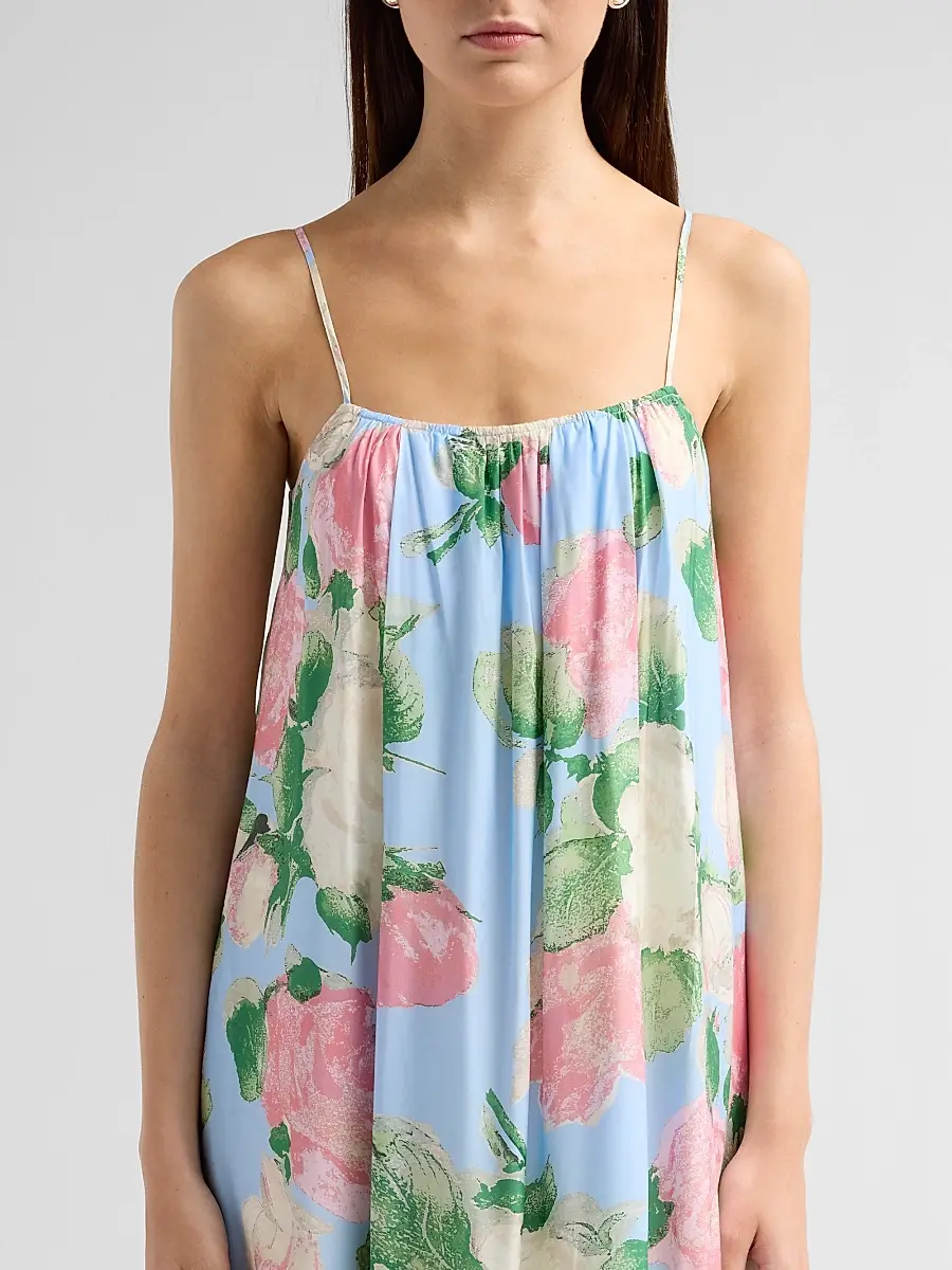 Peony Women's Enamour Floral Gathered Midi Dress | Thumbnail 5 Peony Women's Enamour Floral Gathered Midi Dress | Thumbnail 5