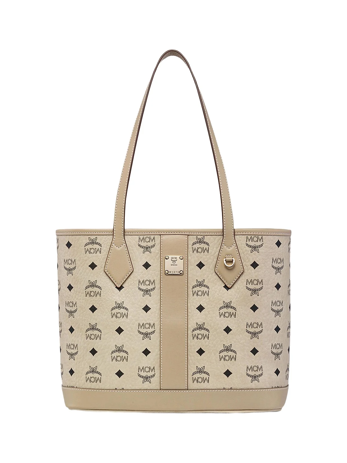 Women's Small Liz Visetos Canvas Shopper Tote Bag Women's Small Liz Visetos Canvas Shopper Tote Bag