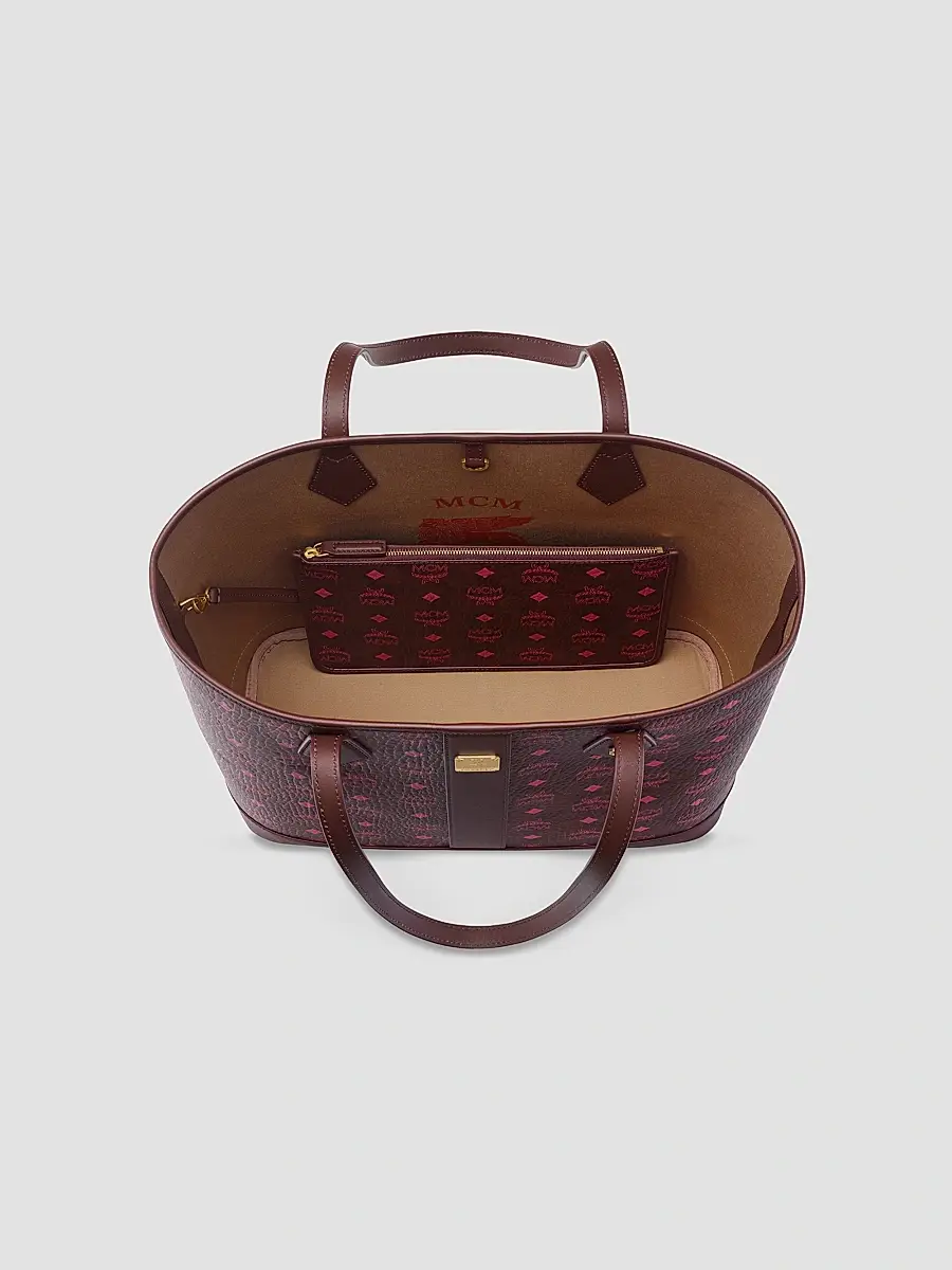 MCM Women's Medium Liz Visetos Shopper Bag | Thumbnail 4 MCM Women's Medium Liz Visetos Shopper Bag | Thumbnail 4