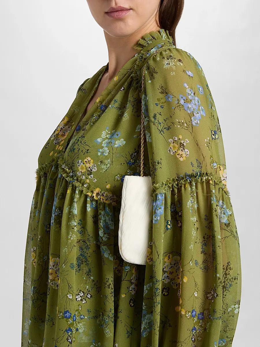 Cinq à Sept Women's Windswept Floral Edeline Top | Thumbnail 6