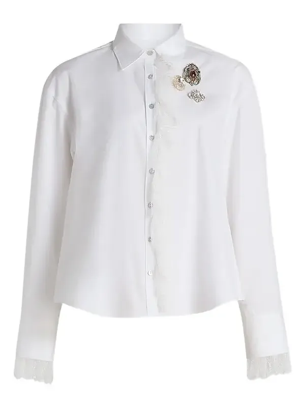 Women's Rococo Brooch Solana Top