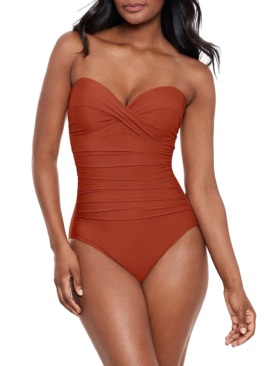 Miraclesuit Swim Women's Rock Solid Madrid One-Piece Swimsuit | Thumbnail 2 Miraclesuit Swim Women's Rock Solid Madrid One-Piece Swimsuit | Thumbnail 2