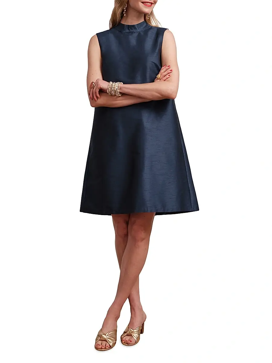 Frances Valentine Women's Diplomat Mock Turtleneck Dress | Thumbnail 2