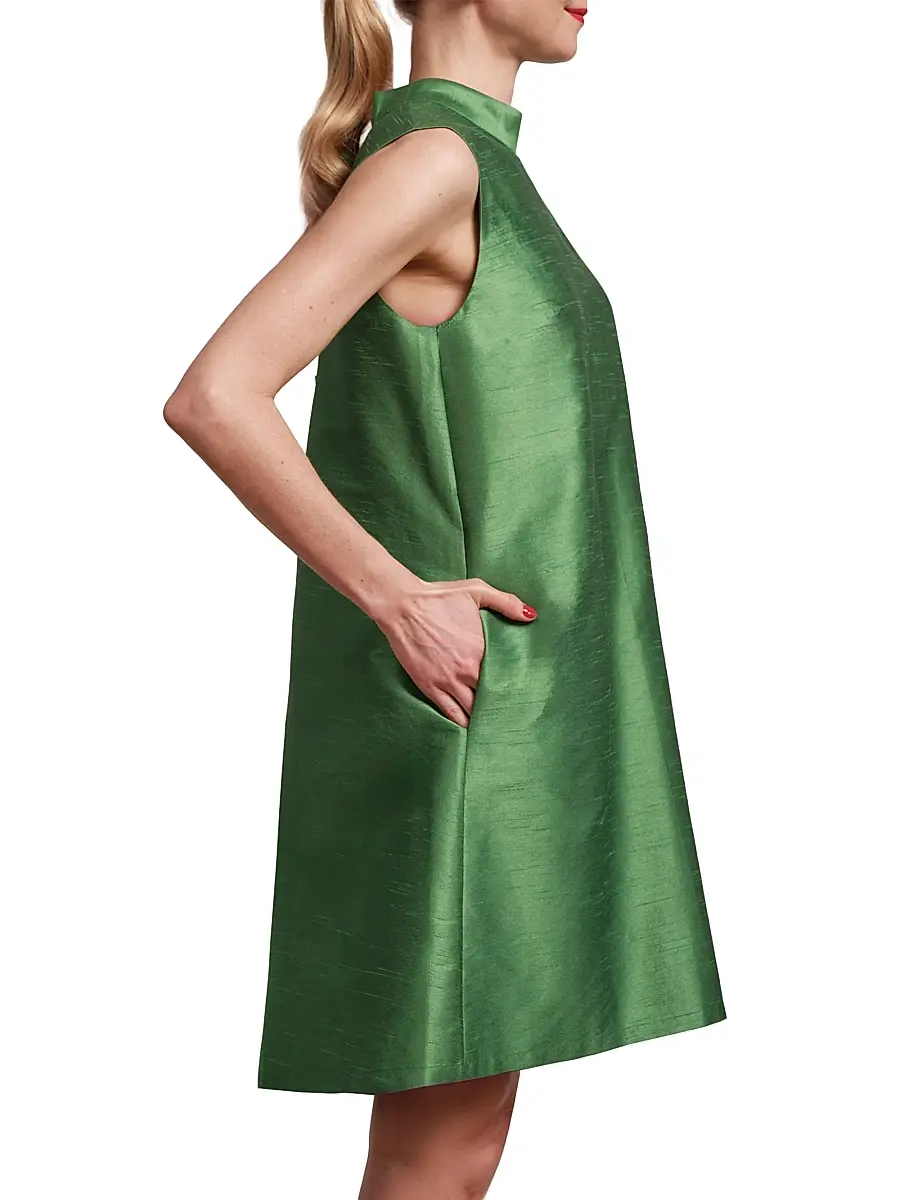 Frances Valentine Women's Diplomat Mock Turtleneck Dress | Thumbnail 3