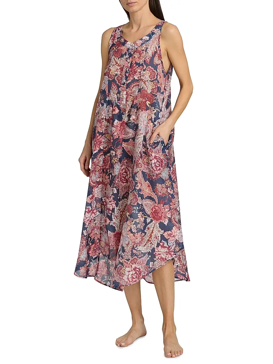 Papinelle Women's Ella Printed Nightie | Thumbnail 3 Papinelle Women's Ella Printed Nightie | Thumbnail 3