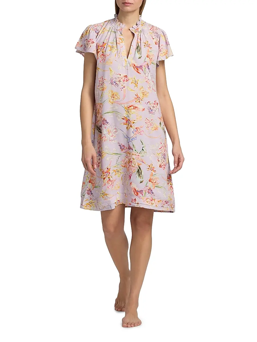 Papinelle Women's Bailey Flutter-Sleeve Nightie | Thumbnail 2 Papinelle Women's Bailey Flutter-Sleeve Nightie | Thumbnail 2